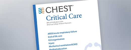 Cover of CHEST Critical Care journal