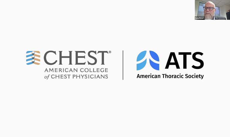 Still from the CHEST/ATA Medicare webinar